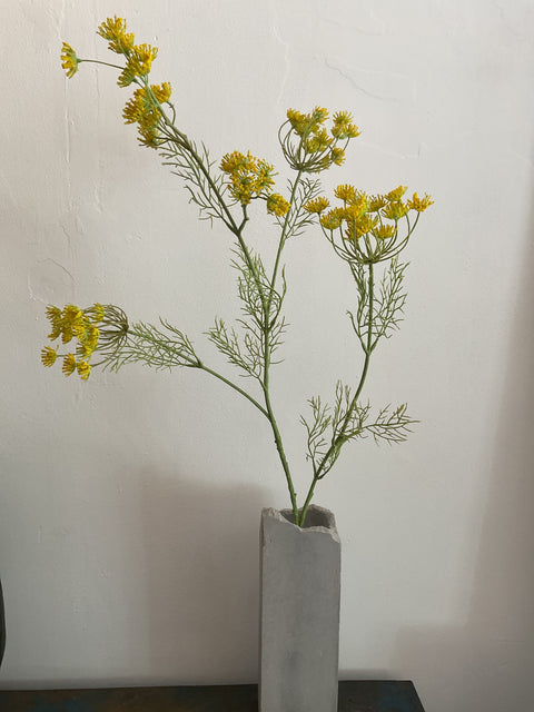 Dille tak geel 120 cm