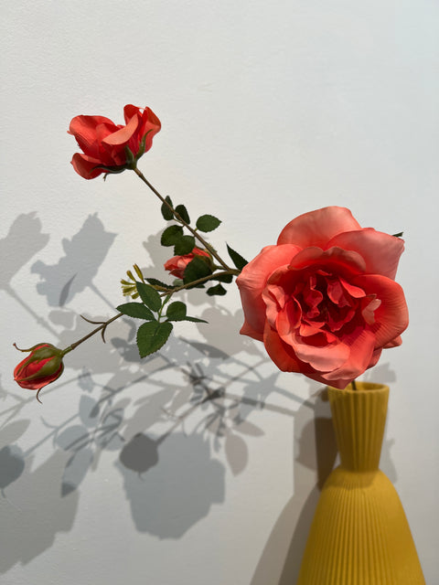 Roos spray orange 65 cm