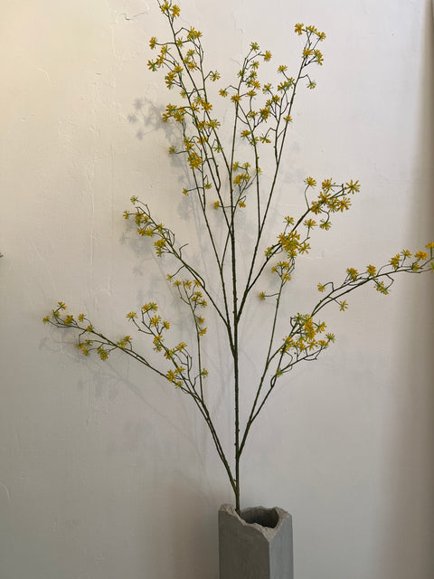 Dille tak groen/gele bloempjes 160 cm