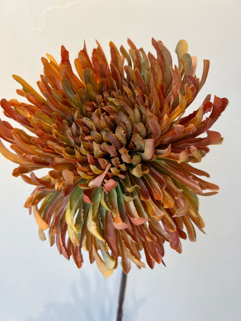 Chrysant oranje 72 cm