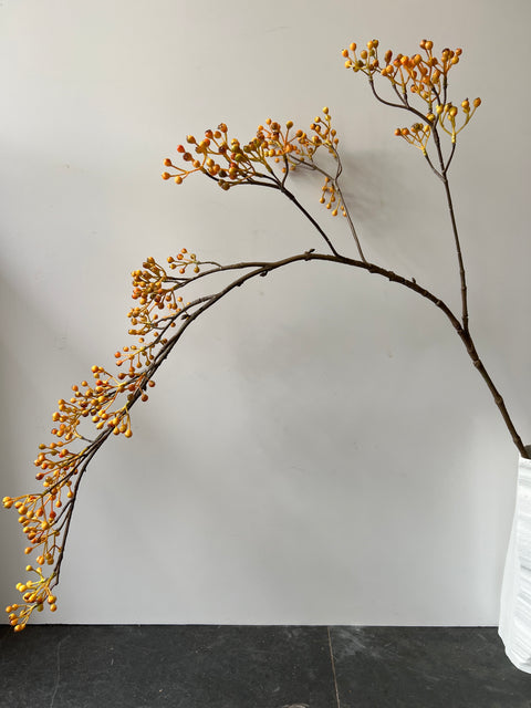 Bessentak oker/oranje 126 cm