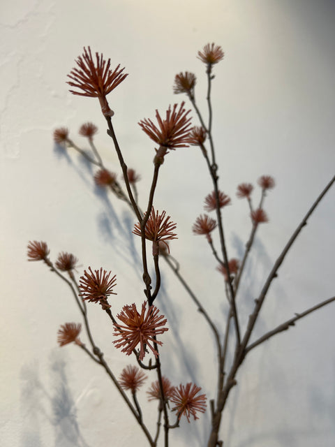 Distel spray mini oud roze 100 cm