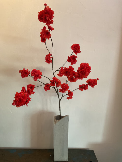 Kanzan blossom large rood 130 cm