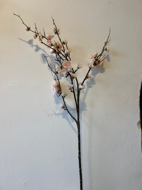 Bloesemtak peer 95 cm roze