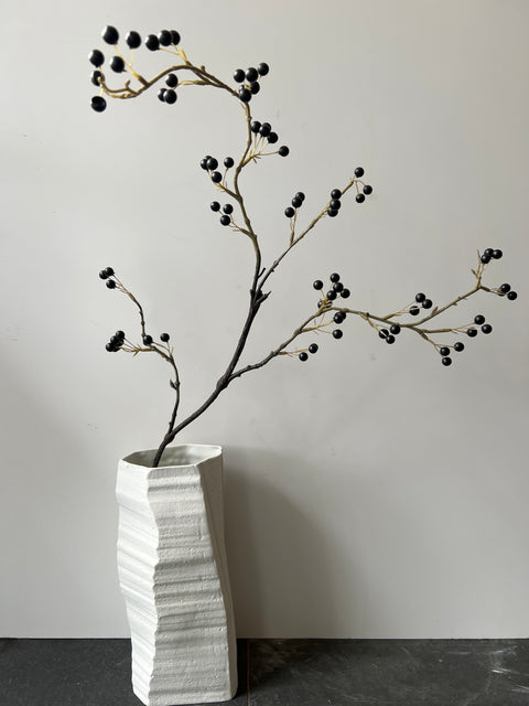 Bessentak zwarte bes  107 cm