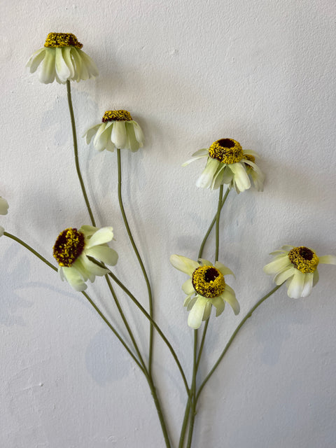 Rudbeckia spray geel/groen 88 cm