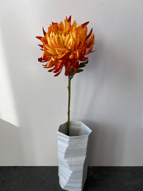 Chrysant MUM geel/oranje 62 cm