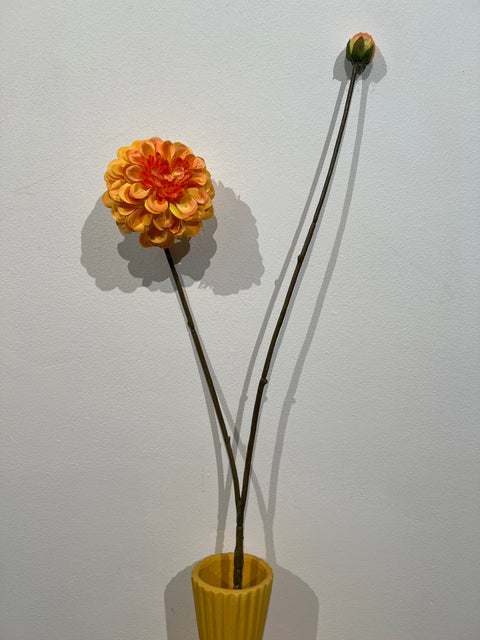 Dahlia tak goud/geel 86 cm