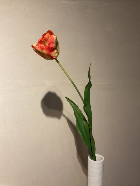 Tulp steel 84 cm oranje