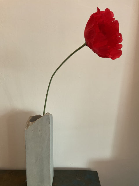 Poppy rood 82 cm