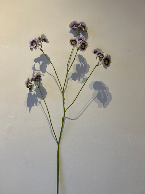 Mini bloem tak lila/paars 108 cm