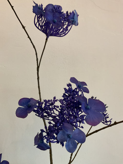 Hortensia tak paars 115 cm