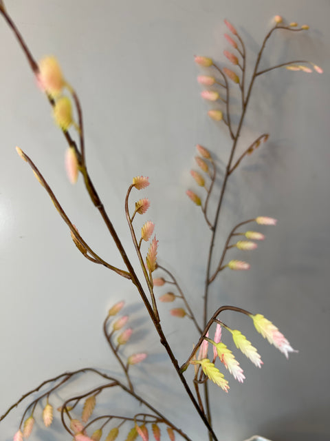 Gras aren tak roze 91 cm