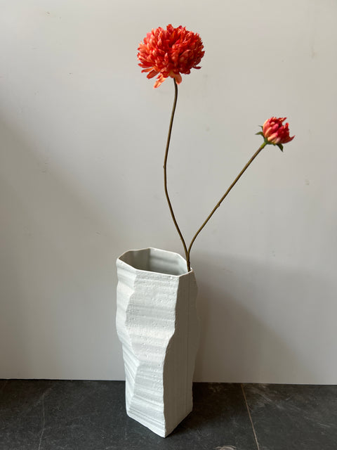 Chrysant mum spray 63 cm orange