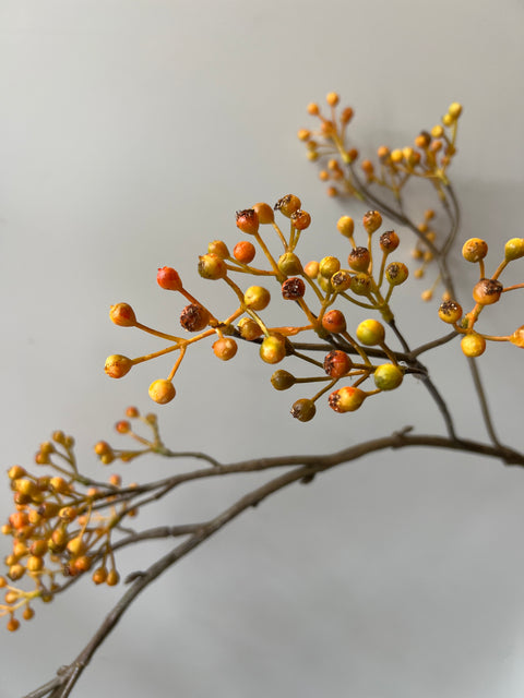 Bessentak oker/oranje 126 cm