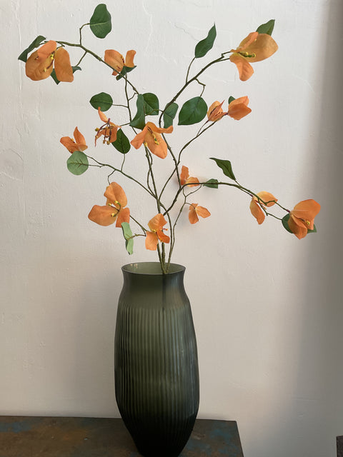 Bougainville tak oranje/geel 125 cm