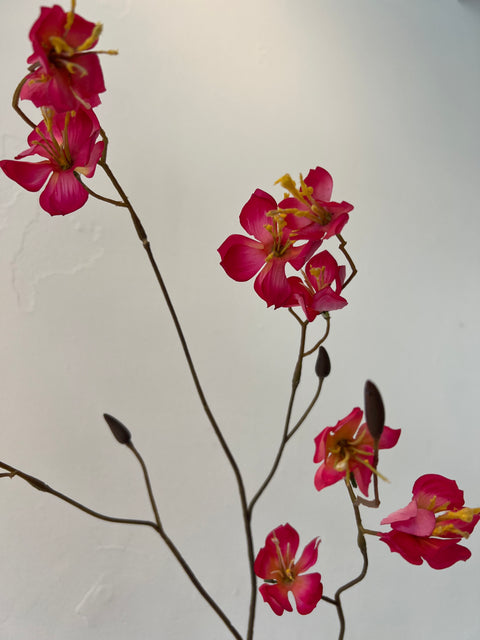 Bloesem spray fuchsia 94 cm
