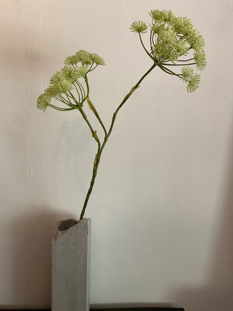 Dille tak bloemig groen 105 cm
