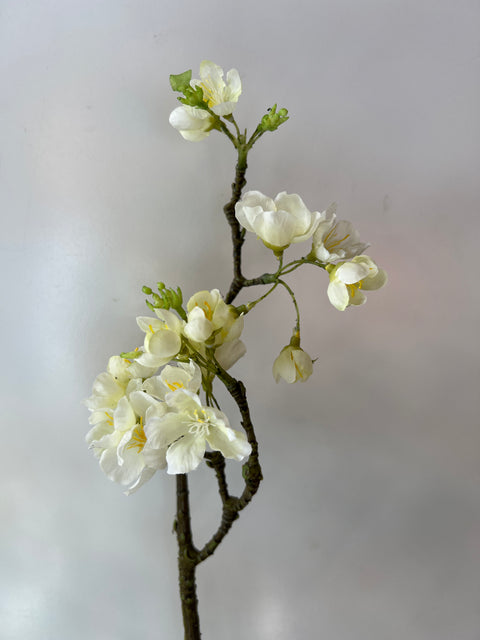 Bloesemtak 85 cm wit/groen