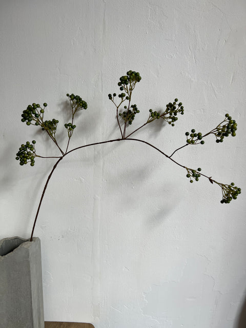 Rozenbottel tak 110 cm groene bottels