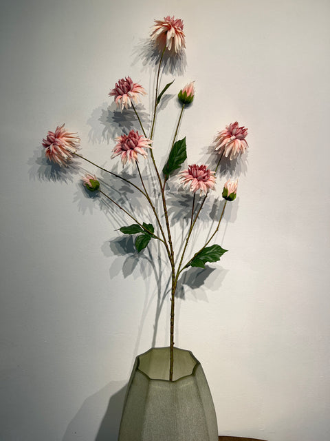 Dahlia spray pink 126 cm
