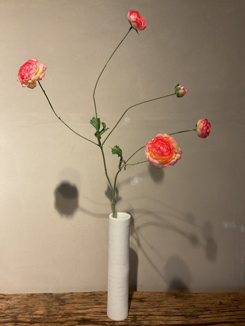 Ranonkel bloem 90 cm pink