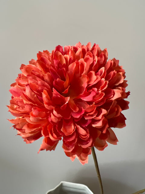 Chrysant mum spray 63 cm orange