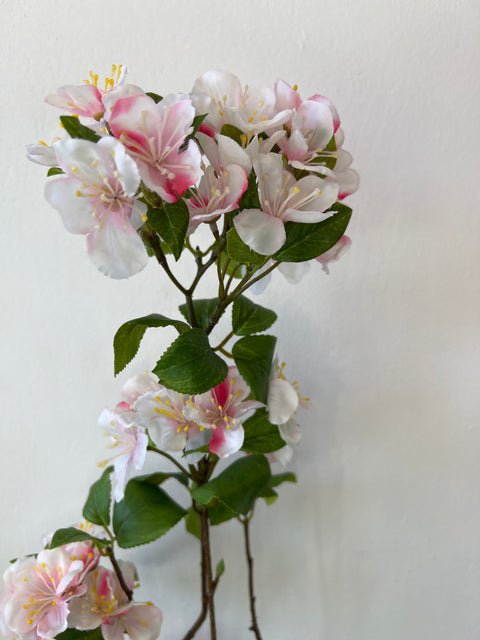 Bloesemtak appel 75 cm roze