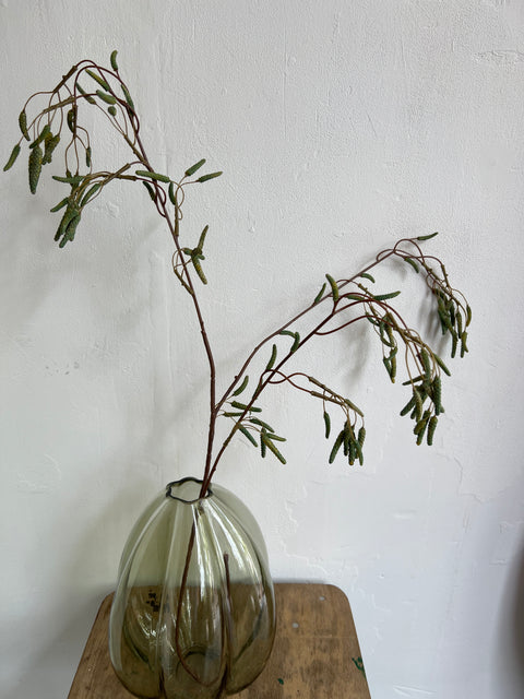 Berkentak met katjes groen/bruin 95 cm