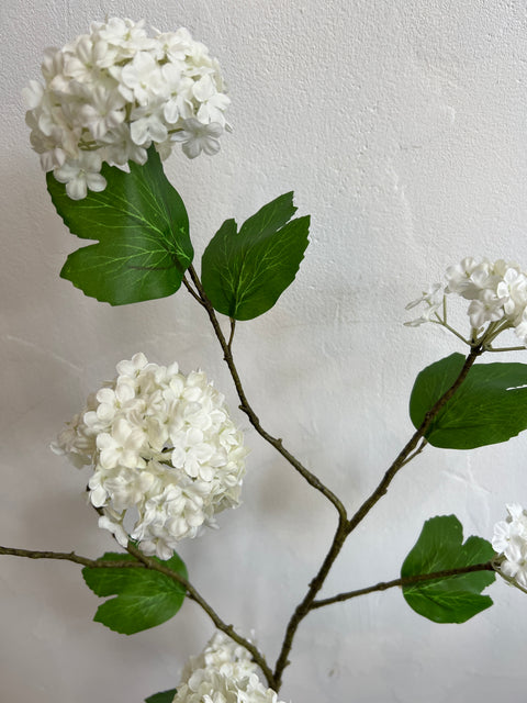 Sneeuwbal tak wit 115 cm