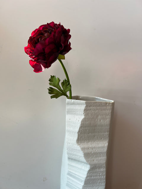 Ranonkel  51 cm donker rood