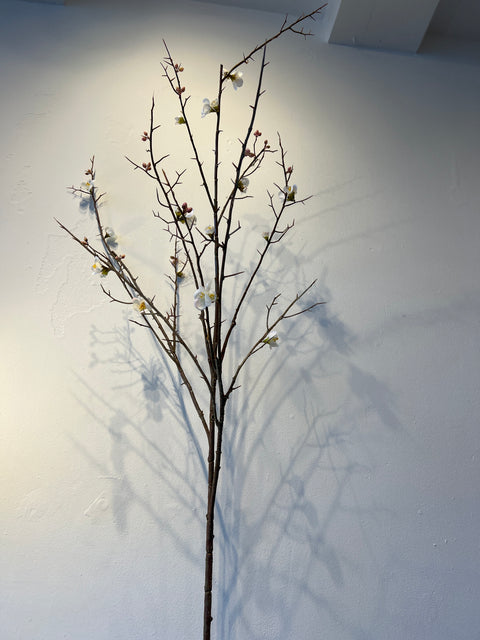 Bloesem tak groot wit 154 cm