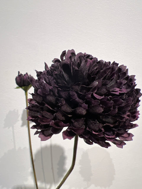 Chrysant mum spray 63 cm taupe