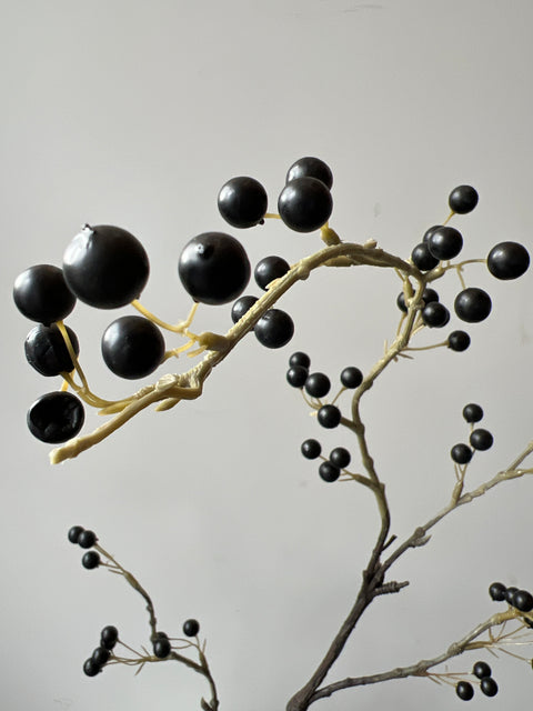 Bessentak zwarte bes  107 cm