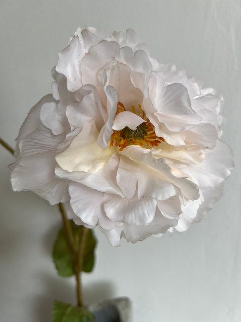 Papaver spray groot zacht roze 109 cm