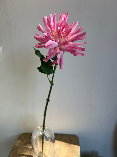 Dahlia bloem 59 cm roze