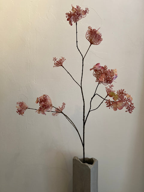 Hortensia tak vanille/roze  115 cm