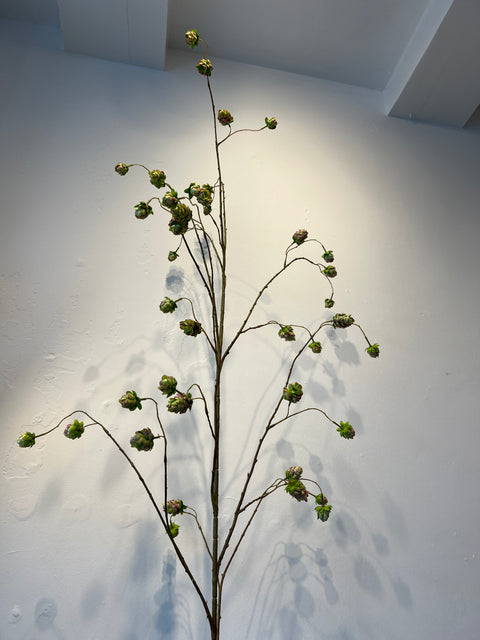Hop tak groen/roze 167 cm