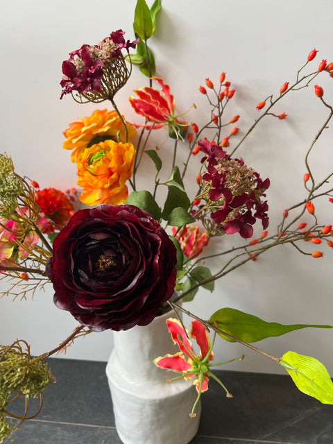 1 Boeket zijden bloemen 'Autumn Vibes'