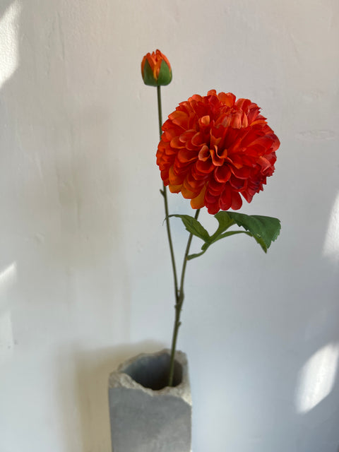 Dahlia tak 73 cm oranje