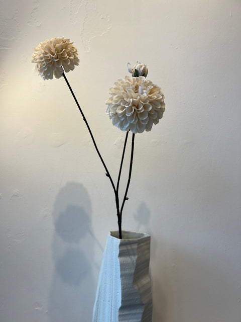 Dahlia x3 crème 75 cm