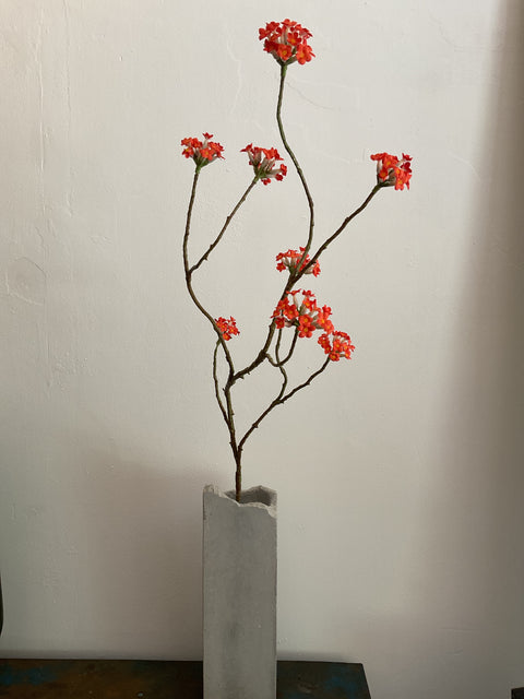 Bloesem tak oranje 107 cm